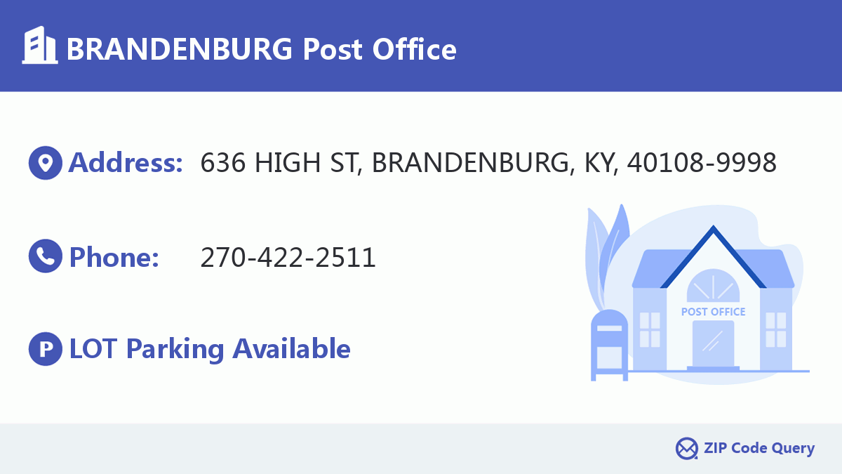 Post Office:BRANDENBURG
