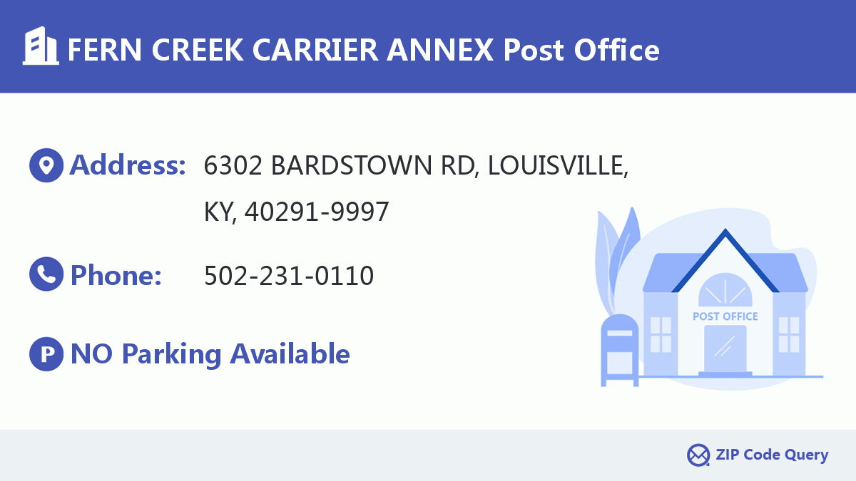 Post Office:FERN CREEK CARRIER ANNEX