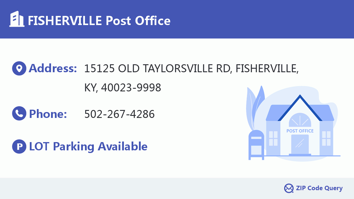 Post Office:FISHERVILLE