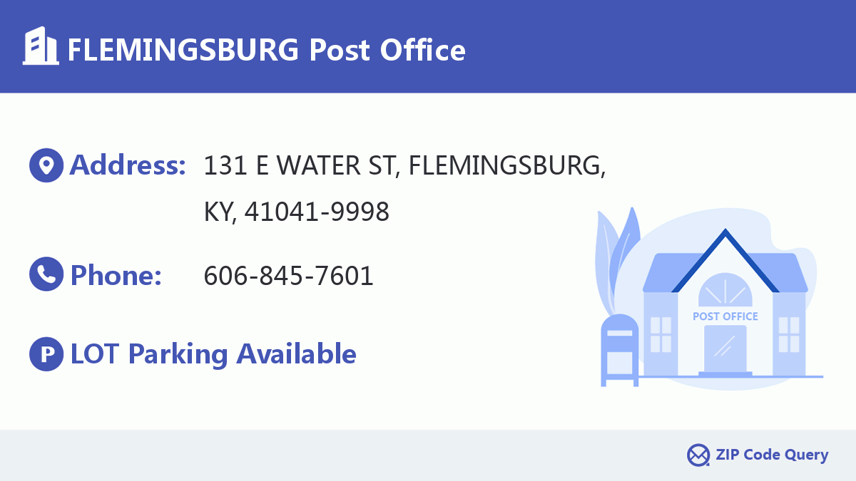 Post Office:FLEMINGSBURG