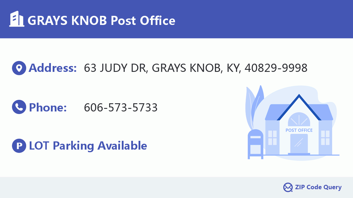 Post Office:GRAYS KNOB