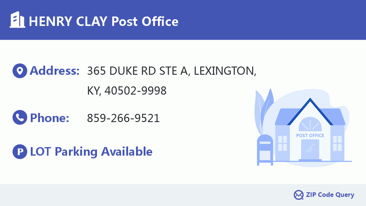 Post Office:HENRY CLAY