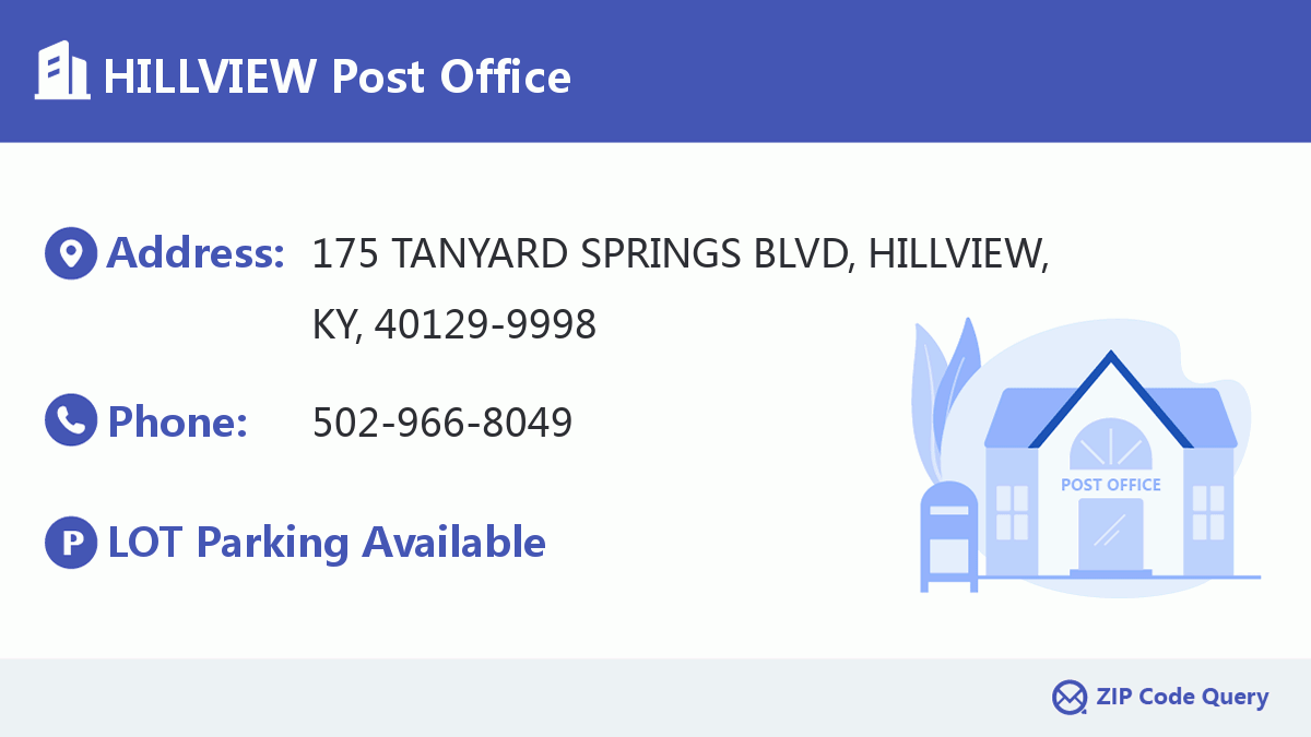 Post Office:HILLVIEW