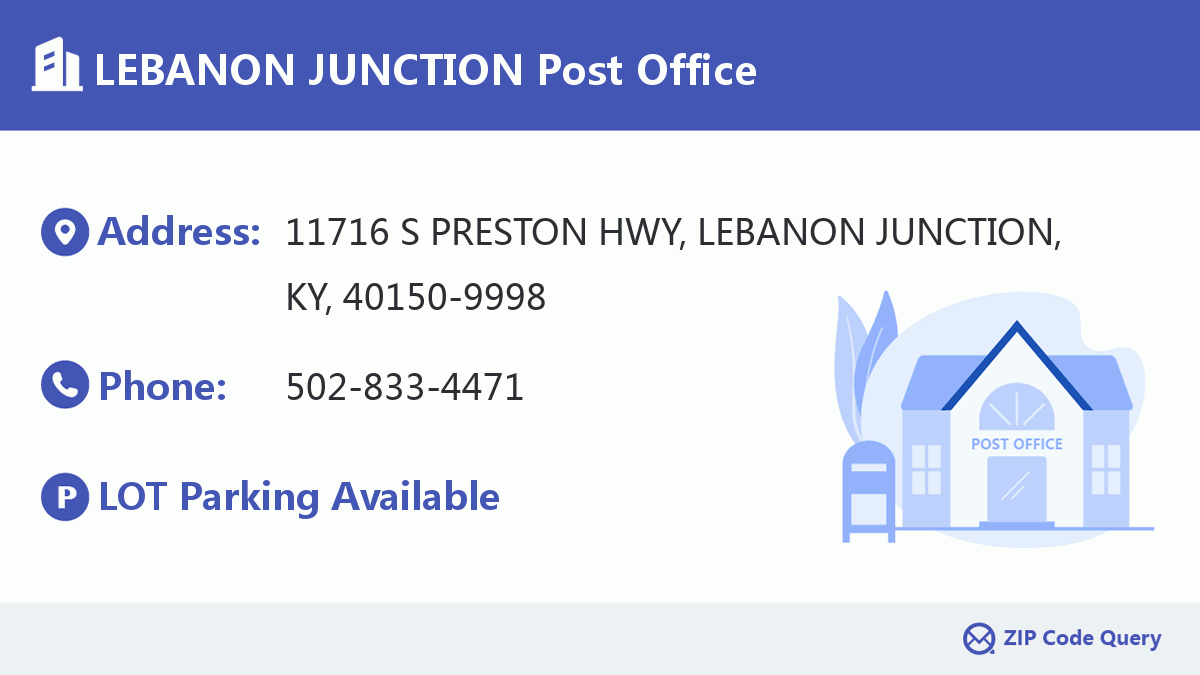 Post Office:LEBANON JUNCTION