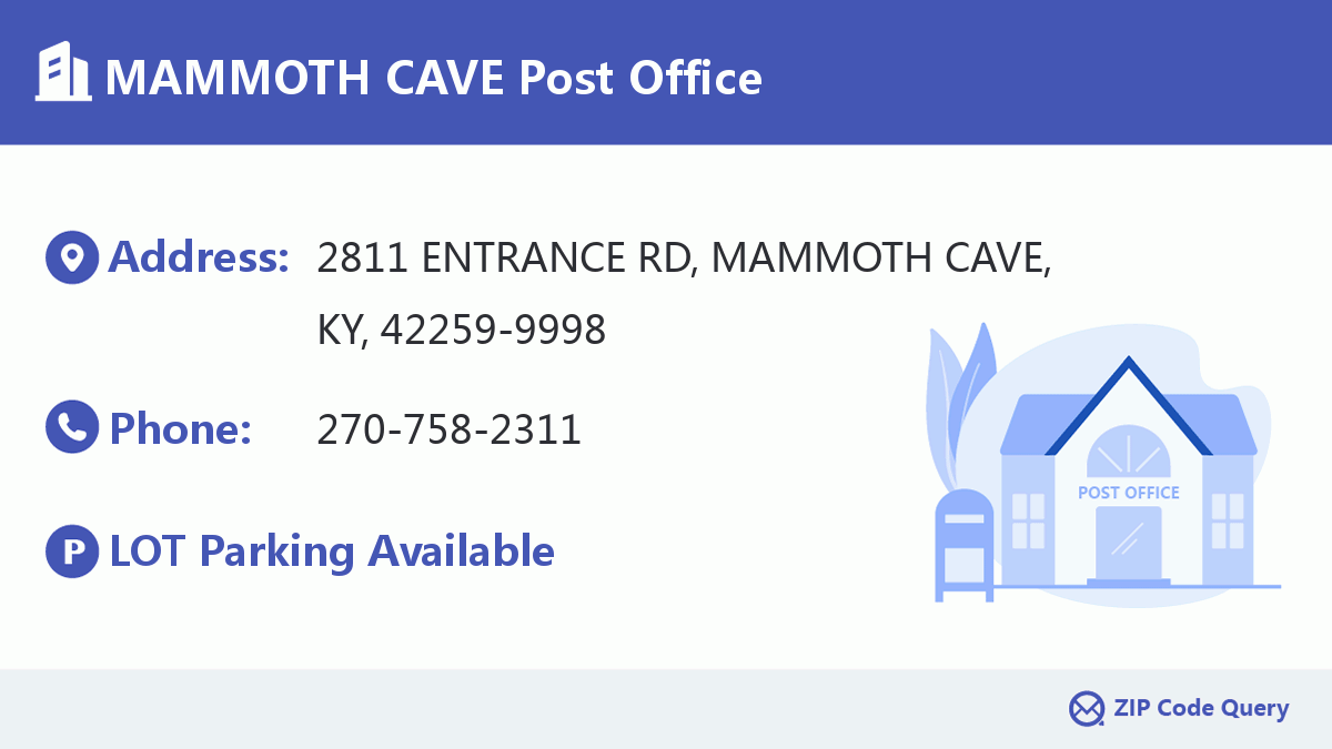 Post Office:MAMMOTH CAVE