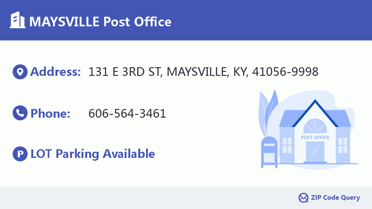 Post Office:MAYSVILLE