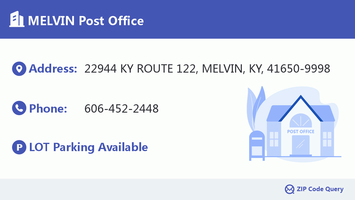 Post Office:MELVIN