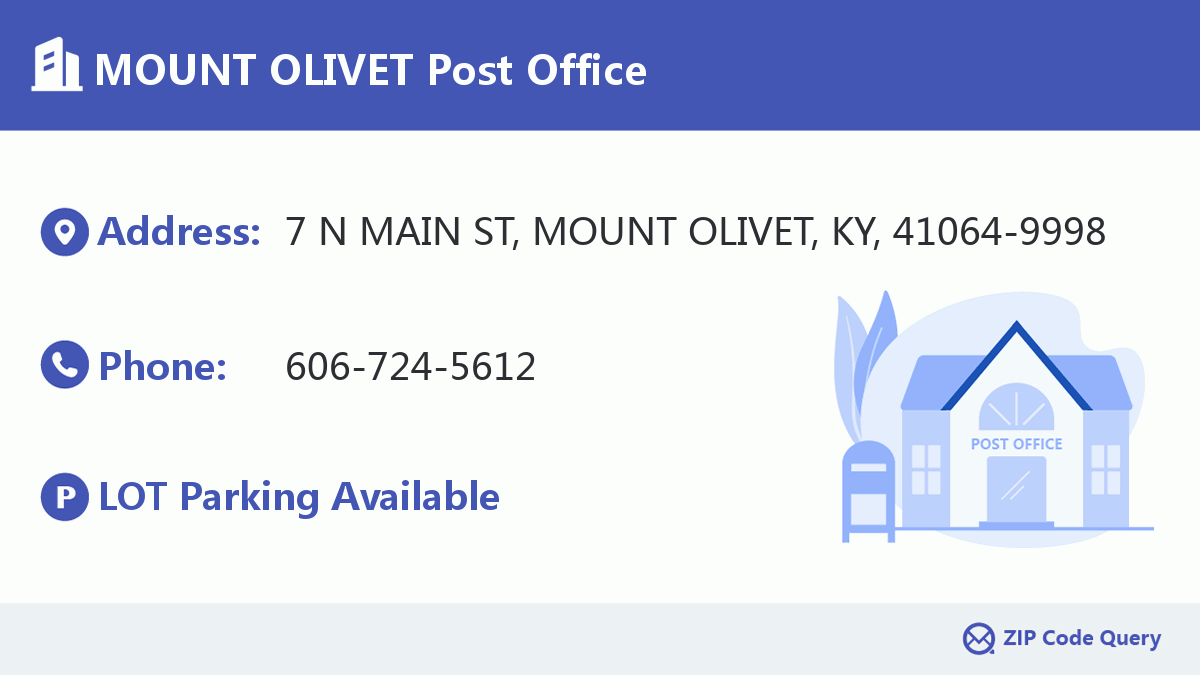 Post Office:MOUNT OLIVET