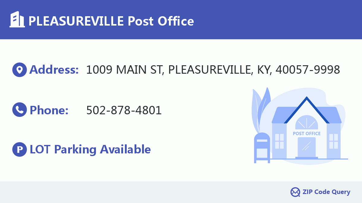Post Office:PLEASUREVILLE