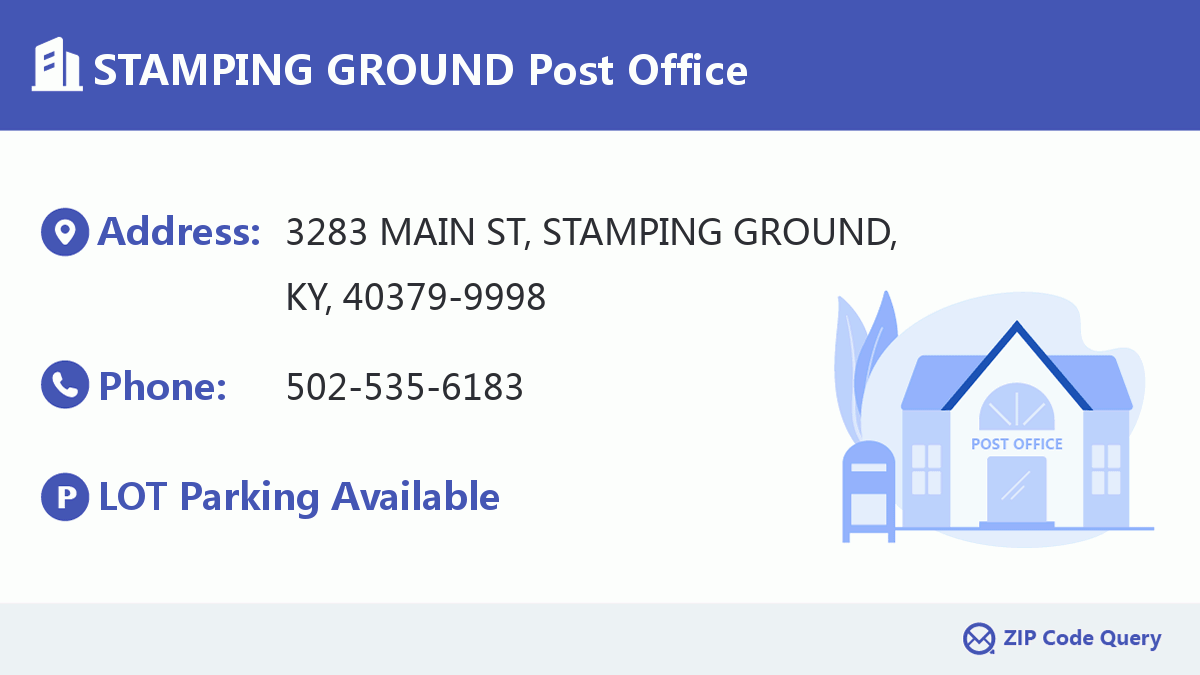 Post Office:STAMPING GROUND